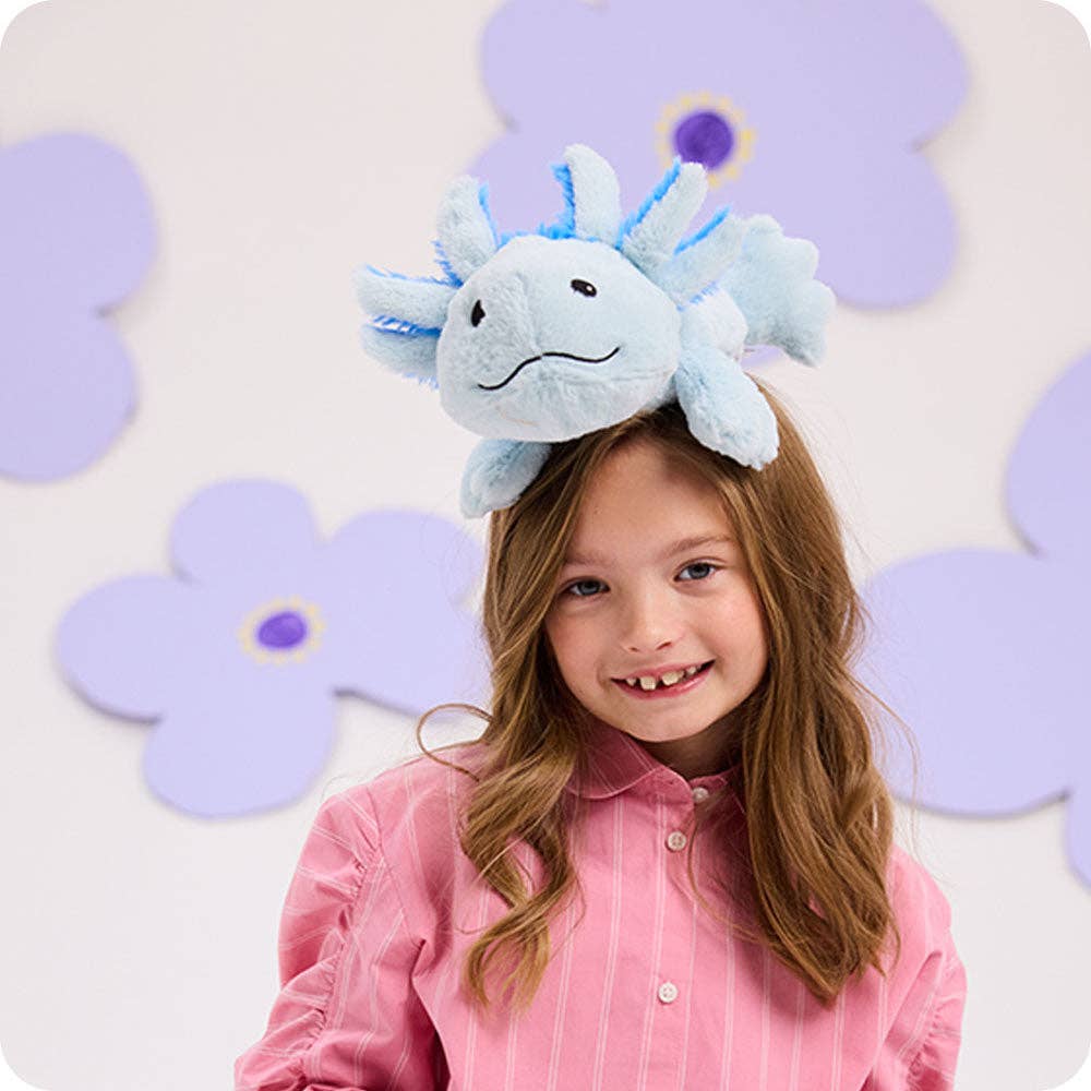 Blue Axolotl Warmies