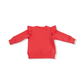 Megaphone French Terry Ruffle Sweatshirt