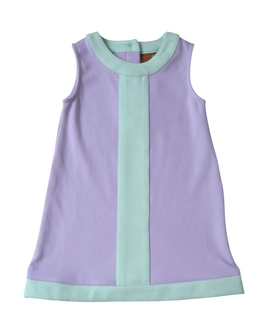 Collins Dress - Purple & Mint