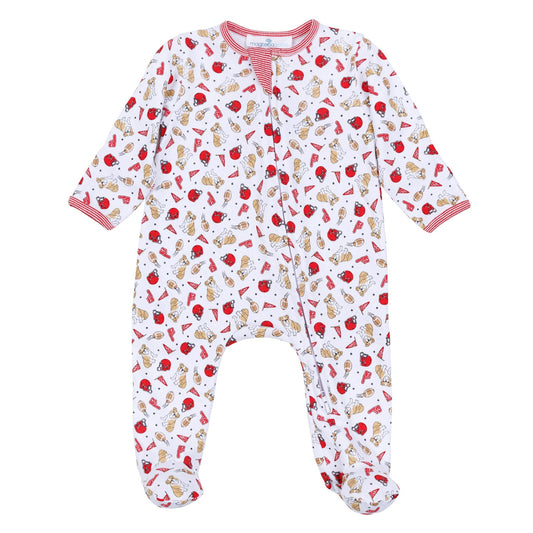 Go Dawgs! Zipper Footie