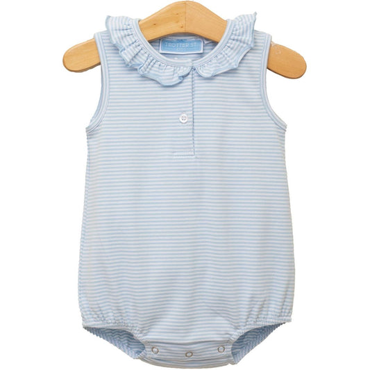Nora Bubble Light Blue Stripes