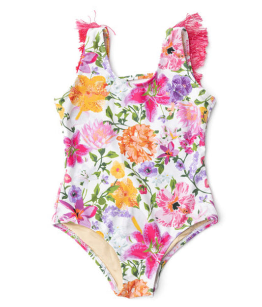 Summer Gardens Fringe Swimsuit