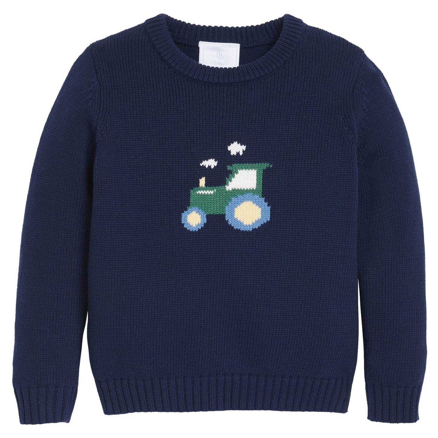 Intarsia Tractor Sweater