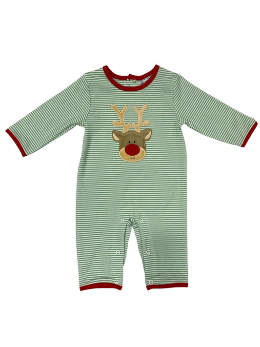 Reindeer Appliqué Boys Romper
