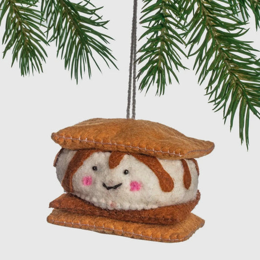 S’more Felt Ornament