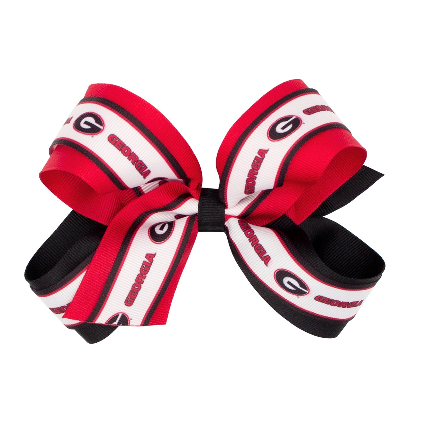 Georgia Print Overlay Bow