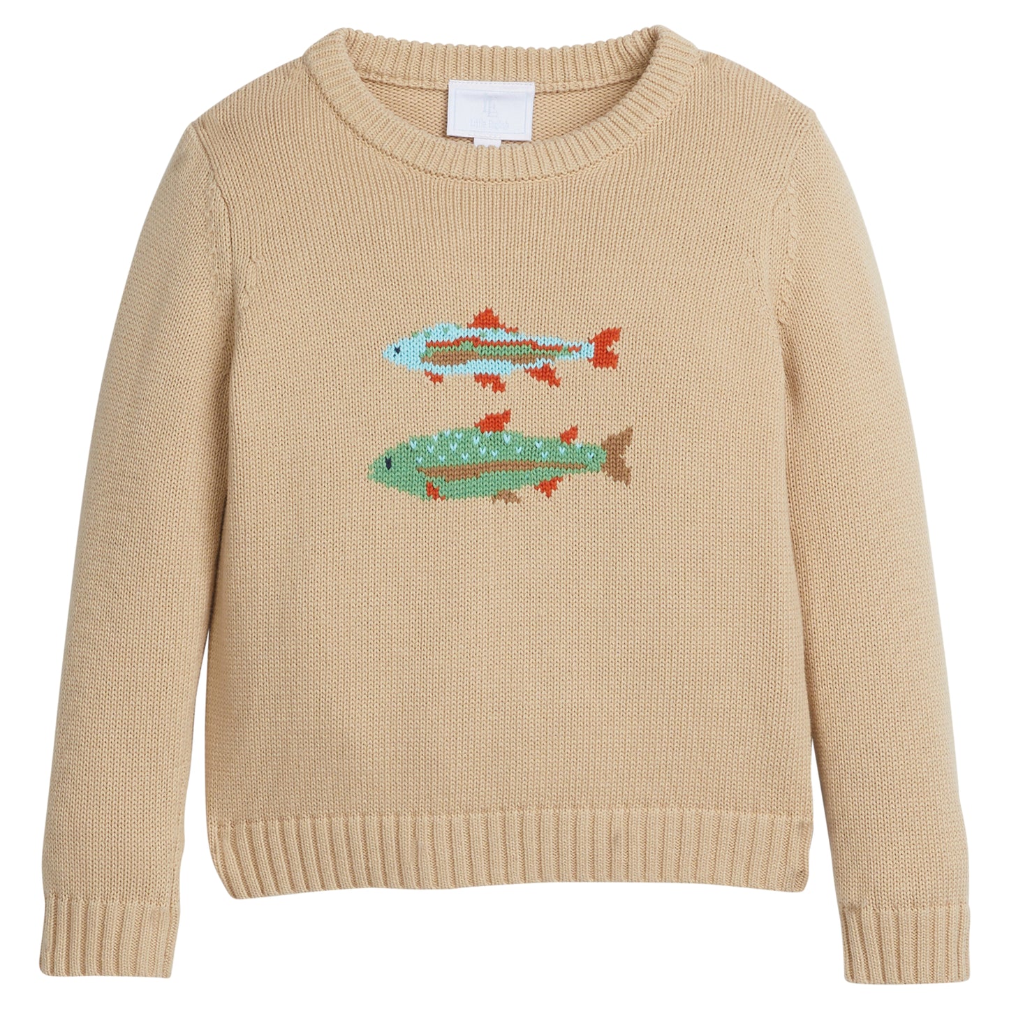 Intarsia Fish Sweater