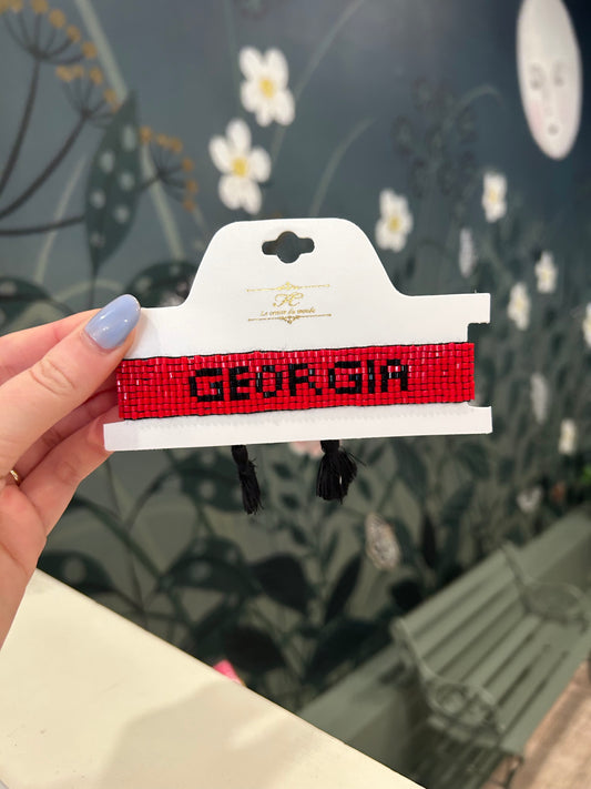 GA Beaded Bracelet
