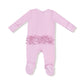 Romance Rose Two-Way Zipper Footie