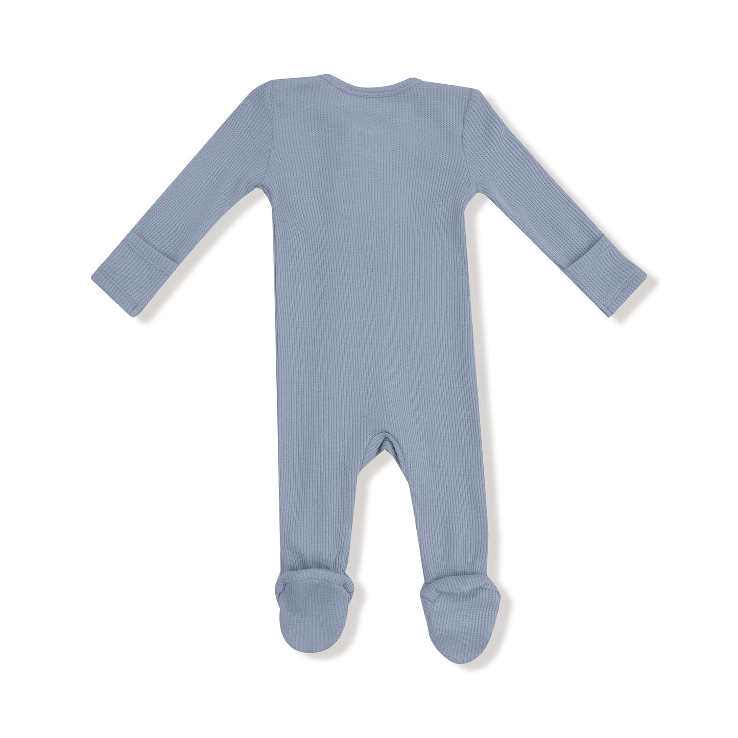 Blue Blizzard Two-Way Zipper Footie