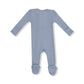 Blue Blizzard Two-Way Zipper Footie