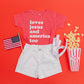 Loves Jesus and America Too T-shirt