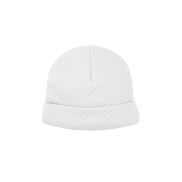 White Quilted Hat