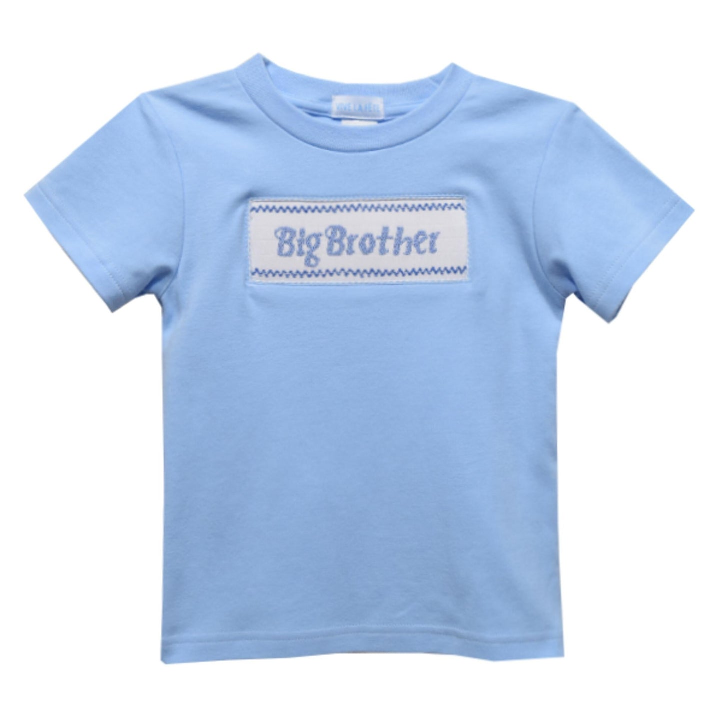 Big Brother Smocked Short Sleeve Shirt