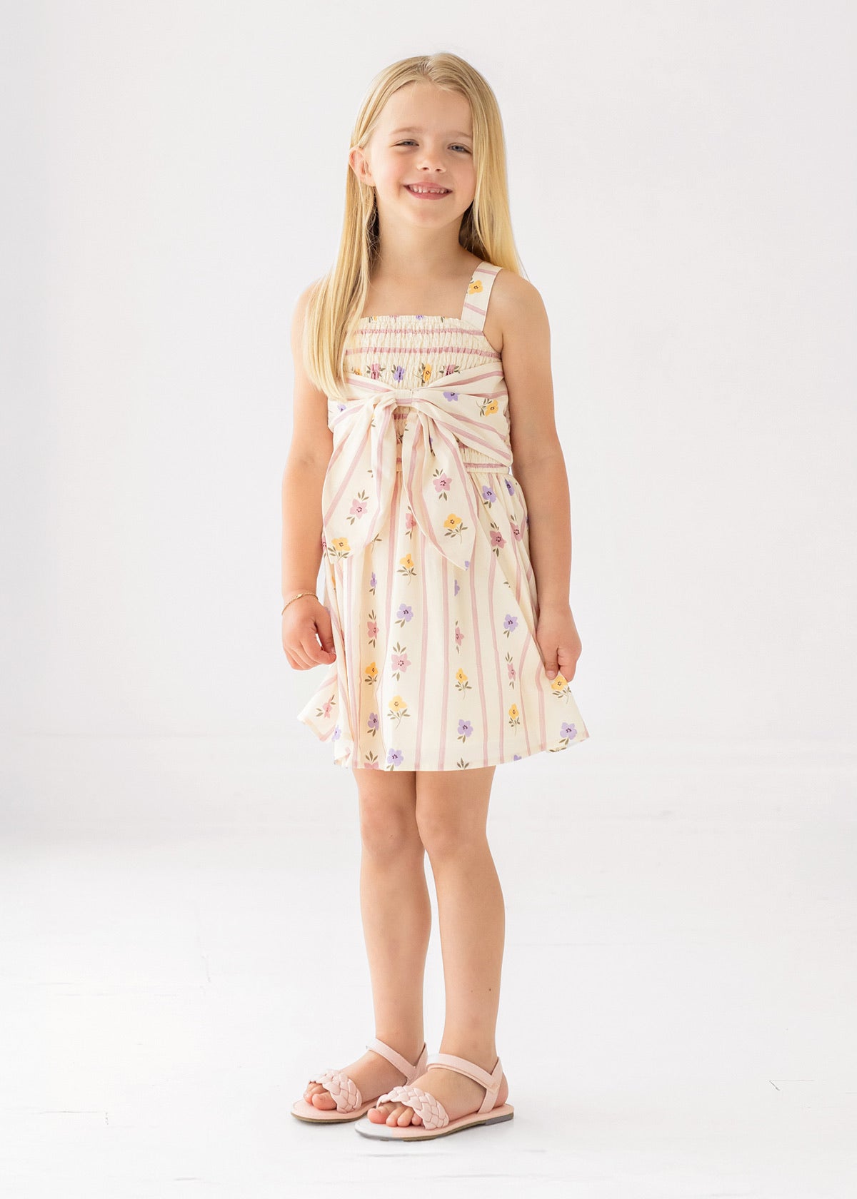 Purple Bouquet Dress