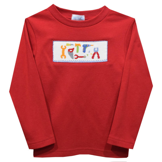 Tools Smocked Long Sleeve T-shirt