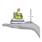 Bookworm Glass Ornament