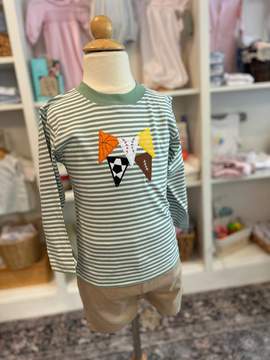 Sports Ball Pennants Shirt