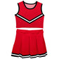 Red & Black Cheerleader Set