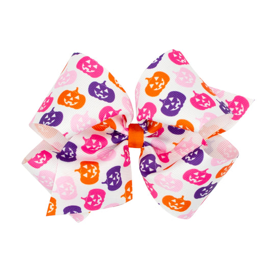 Jack-O-Lantern Bow