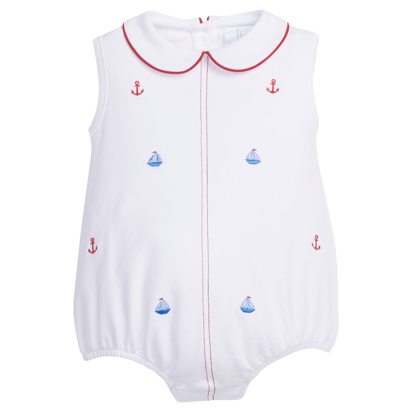 Nautical Embroidered Peter Pan Bubble