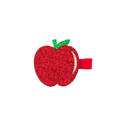 Glitter Apple Art Clip