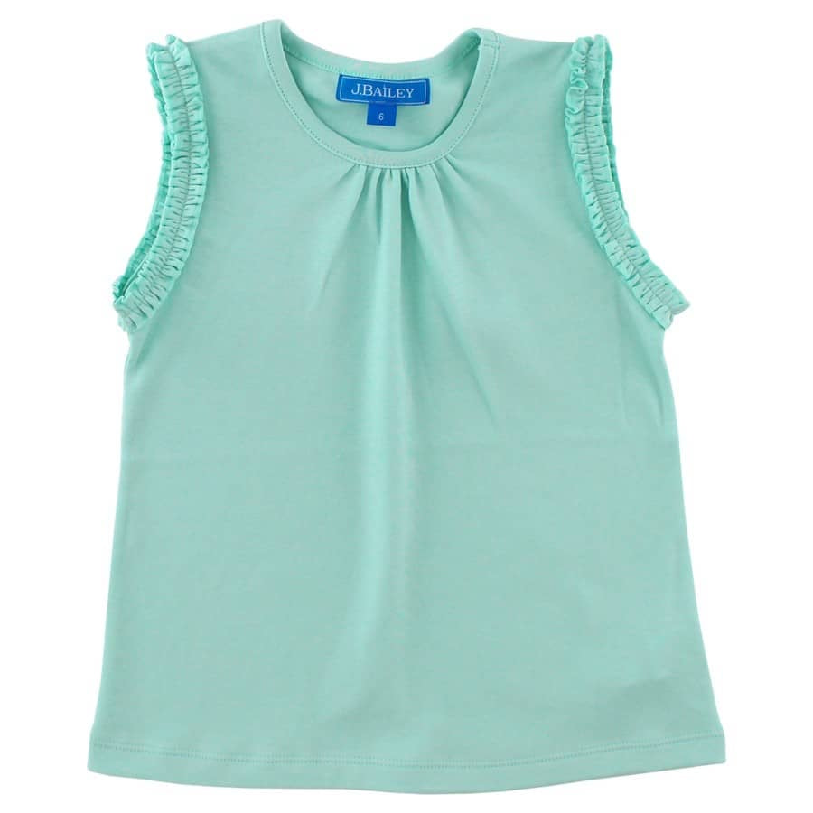 Girls Seaglass Sleeveless Tee