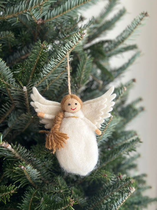 Angel Felt Ornament