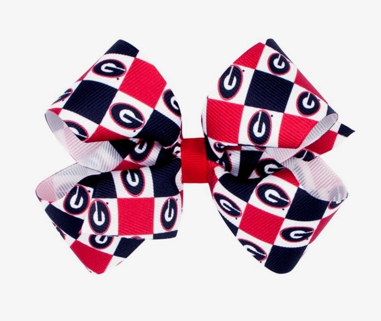 Georgia Checkerboard Bow