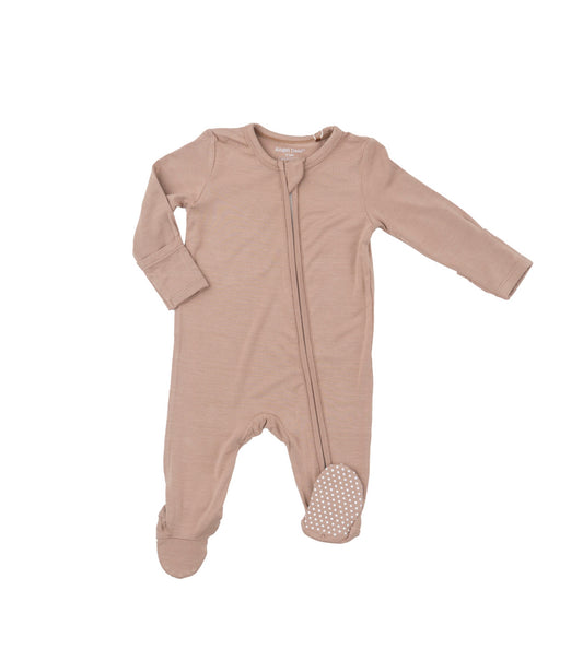 Tuscany Solid Two-Way Zipper Footie