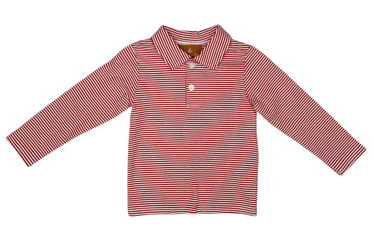 Weston Red Stripe Long Sleeve Shirt