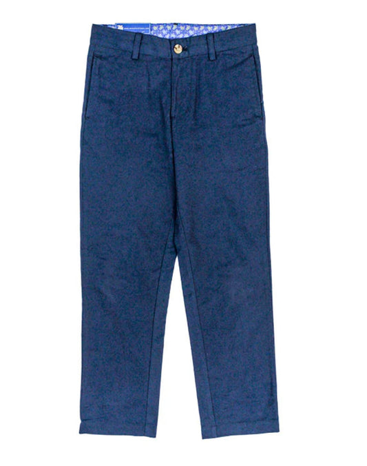 Boys Navy Corduroy Pants