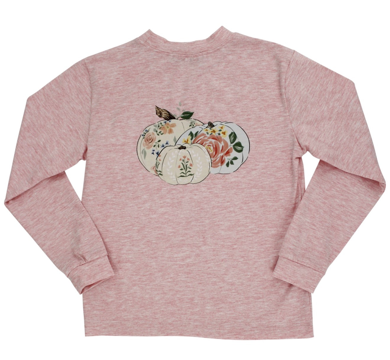Girls Pumpkin Art T-shirt