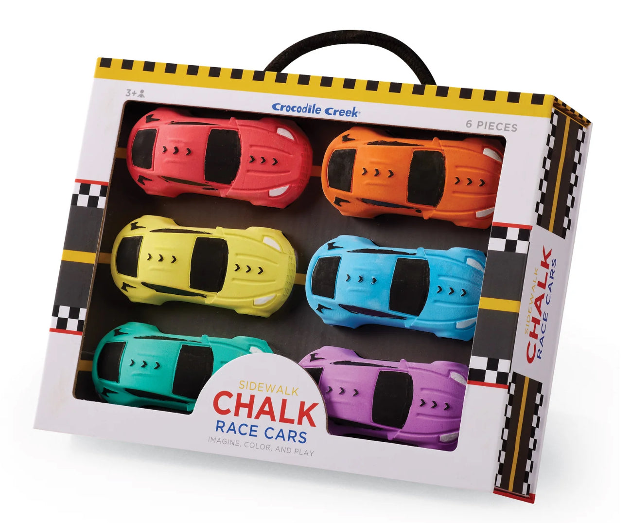 Chalk Race Cars