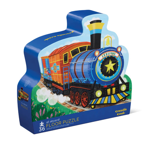 All Aboard! Train Puzzle 36pc