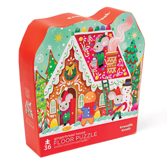 Gingerbread House Puzzle 36pc