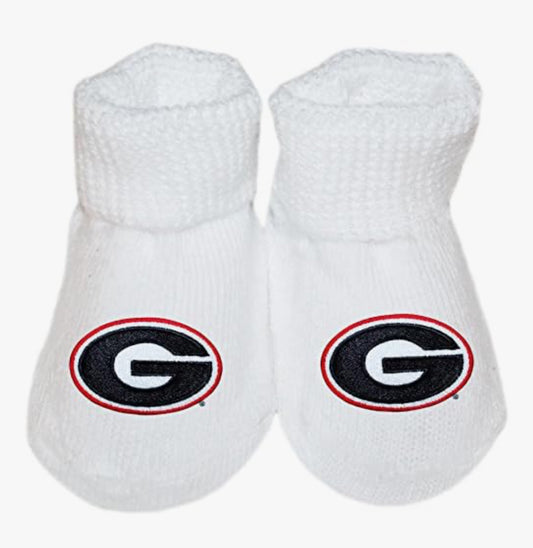 UGA Baby Booties