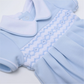 Hudson Smocked Collared Bubble