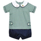 Plaid Mallard Short Set