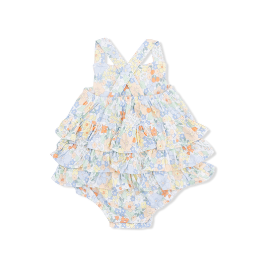 Georgia Floral Ruffle Sunsuit
