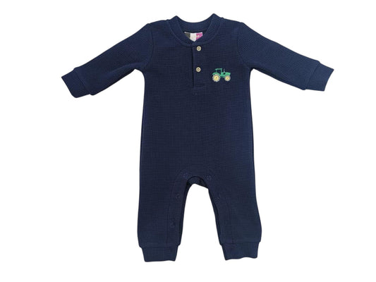 Tractor Henley Romper