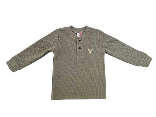 Deer Henley Shirt