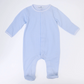 Mini Checks Boy’s Blue Footie