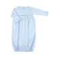 Blue Gathered Gown