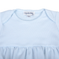 Blue Gathered Gown