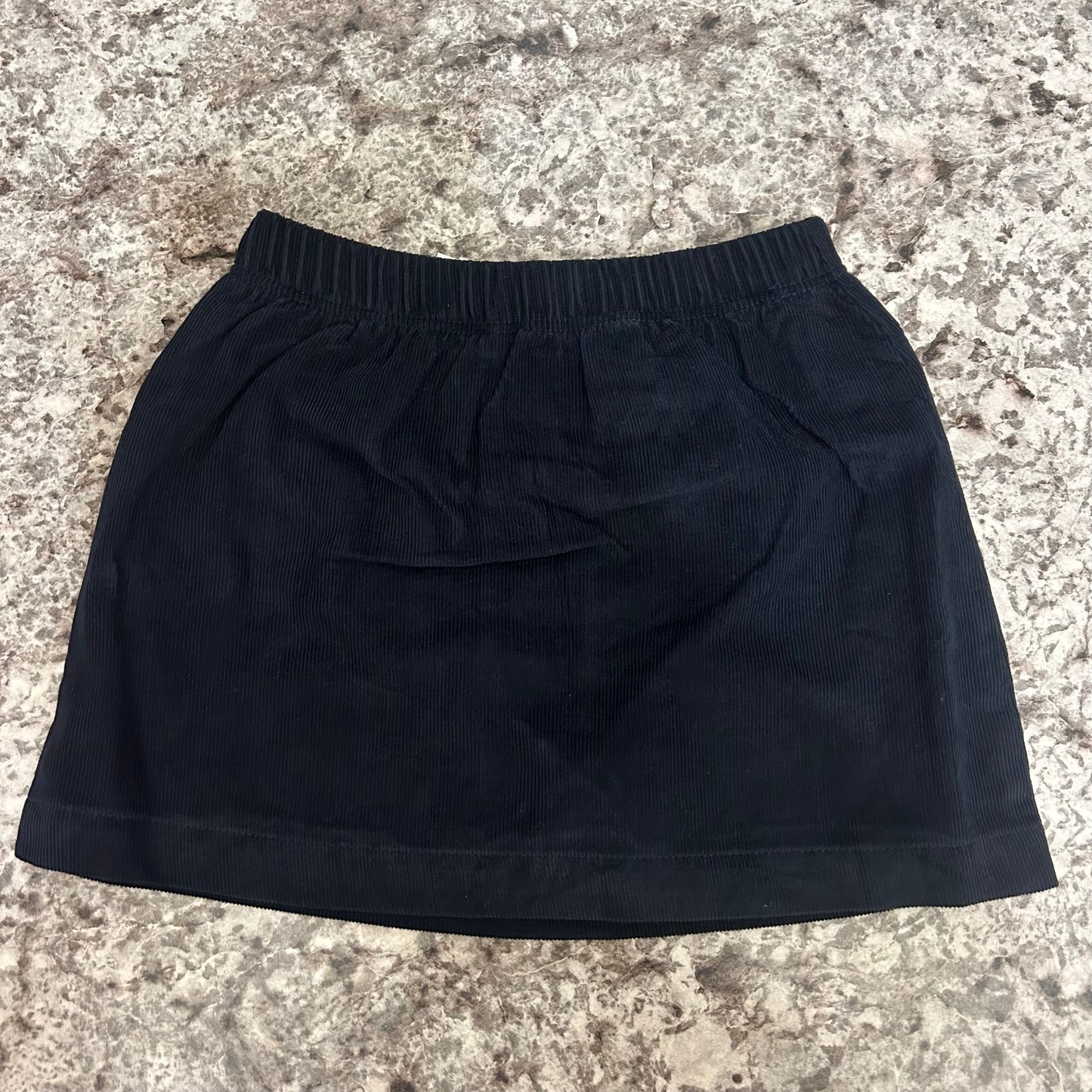Dark Navy Cord Skort