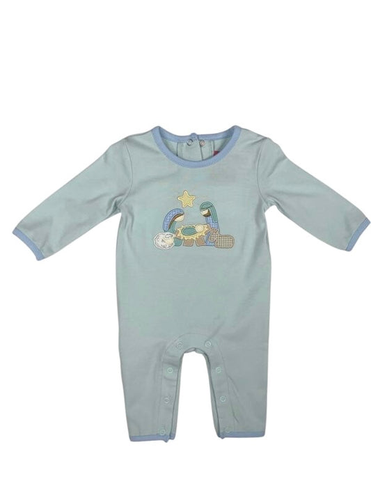 Nativity Applique Boys Romper