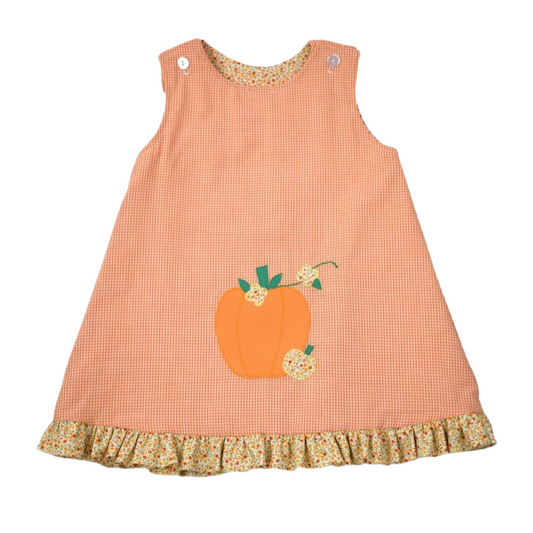 Floral + Pumpkins Reversible Jumper