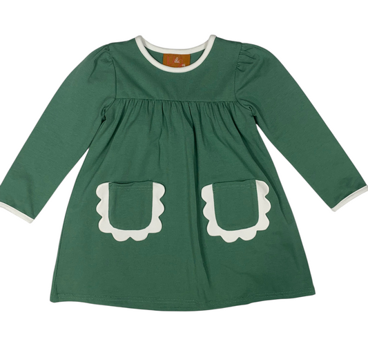 Izzie Dress - Hunter Green
