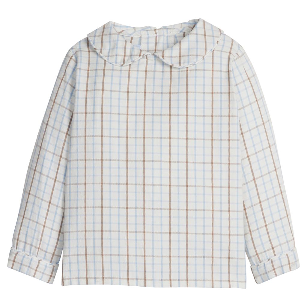 Winthrop Plaid Peter Pan Shirt